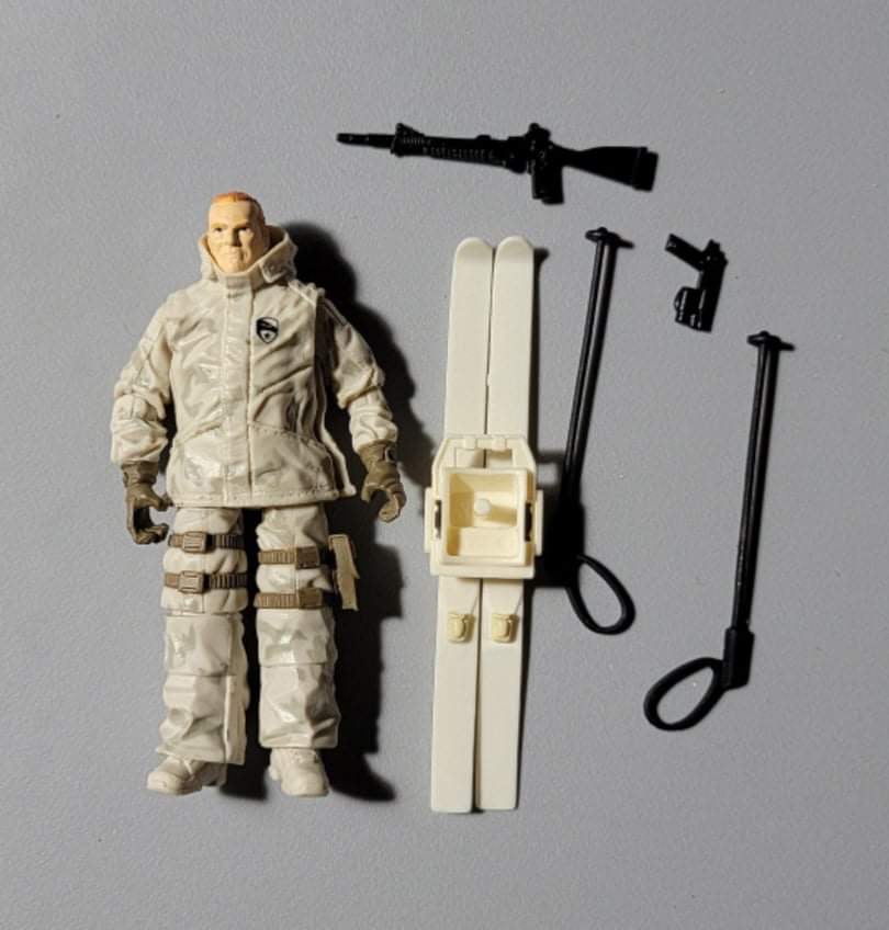 GI JOE Snow Job Action Figure (custom) GI Joe Action Figures, G.I