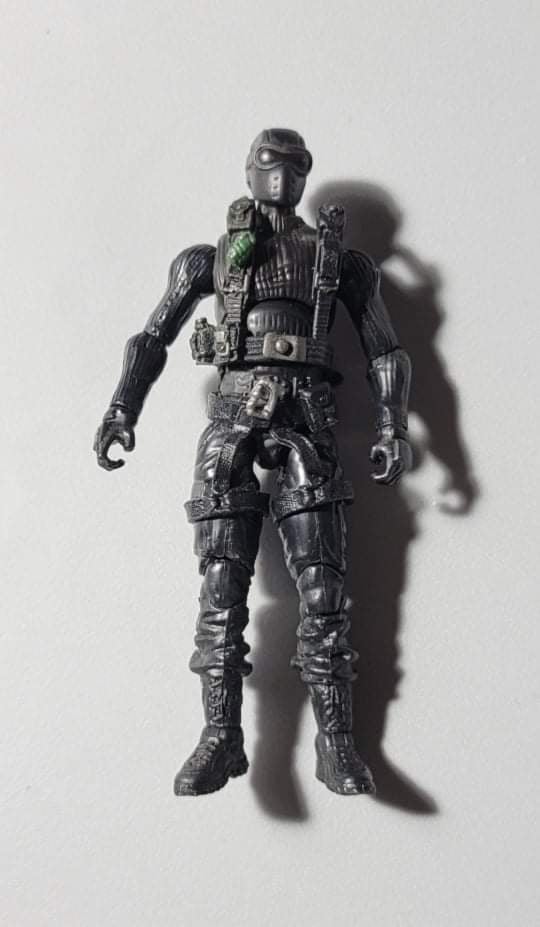 GI JOE Snake Eyes Commando Action Figure (custom) GI Joe Action Figures, G.I. Vintage 1980s Toys