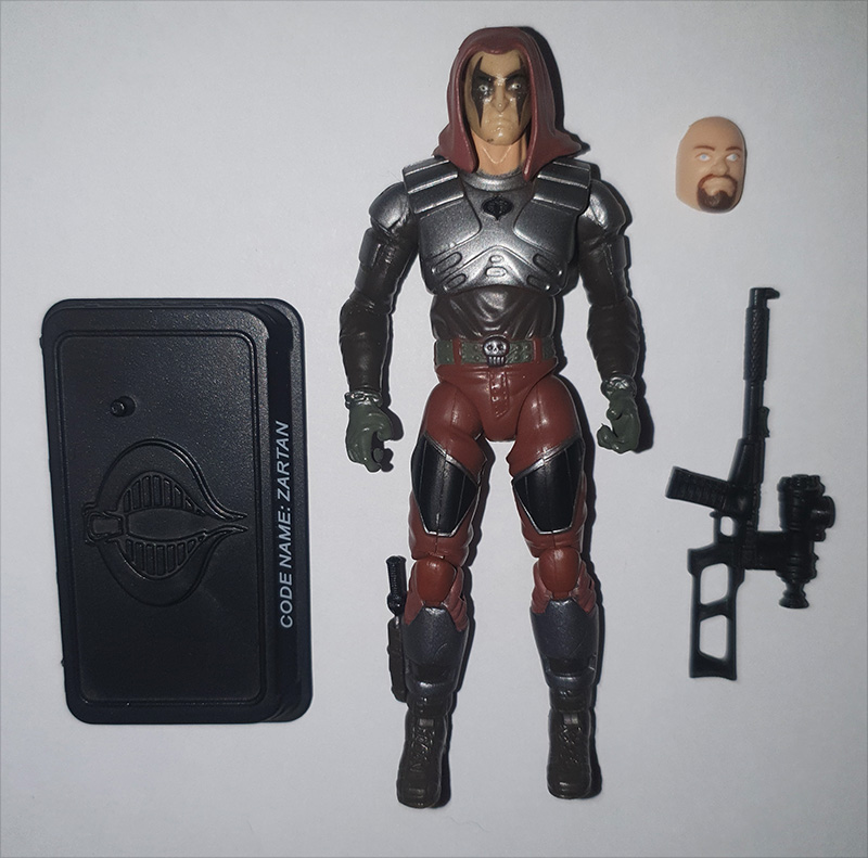 GI JOE 25th Anniversary Dreadnok Zartan Complete Action Figure GI Joe