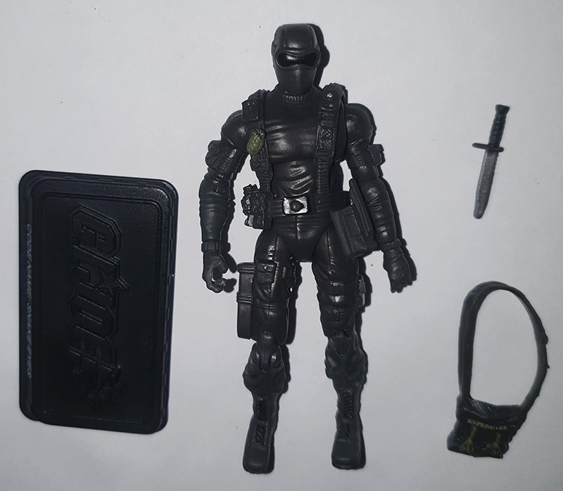 GI JOE 25th Anniversary Snake Eyes V1 Complete Action Figure GI Joe