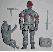 Black Major Custom Snake Eyes SIGHTLINE Deco (complete) GI Joe Action Figures & G.I. Vintage Toys at Guru-Planet