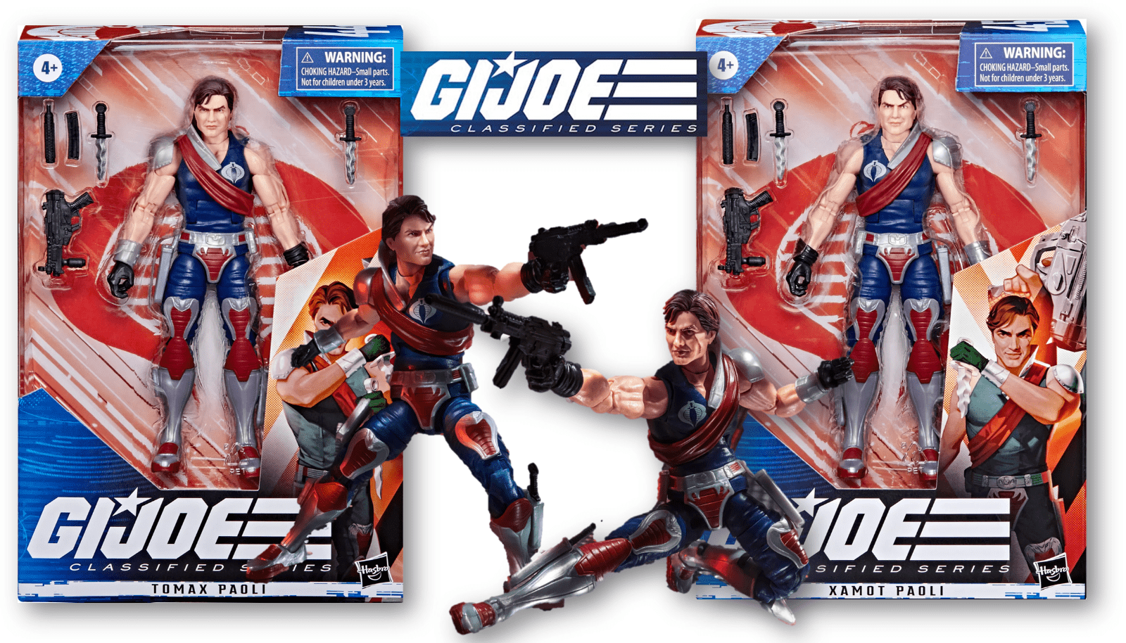 GI JOE XAMOT ACTION FIGURE 2008 V6 G.I. JOE COMIC PACK complete mint main image 1