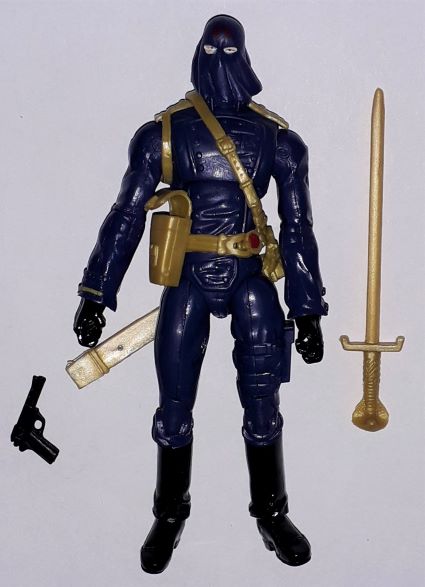 G.I JOE HOODED COBRA COMMANDER 1984 COMPLET mail-in figure