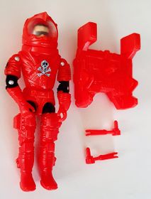 GI JOE CUSTOM Black Major BM Vintage Style RED SHADOWS SPACE TROOPER SOLDIER ASTRONAUGHT Action Figure GI Joe Action Figures & G.I. Vintage Toys at Guru-Planet