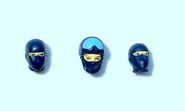 Sub5 Agent: Optional Head Assortment #7 (blue)(new) GI Joe Action Figures & G.I. Vintage Toys at Guru-Planet