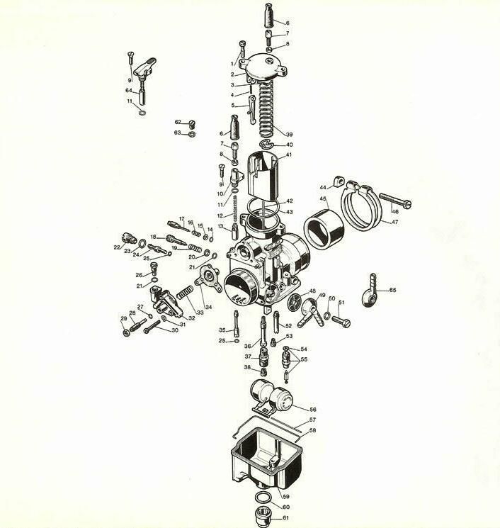 Dellorto 16.16 SHA Carburetor, Cable Choke - Moped Division