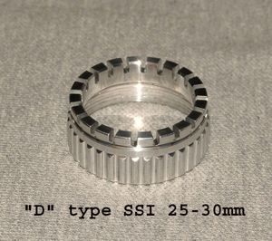 Dellorto SS1 Top Ring Nut, "D" 25-30mm