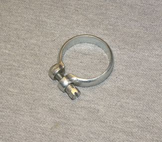 Dellorto Chrome Manifold Clamp, 37mm ID