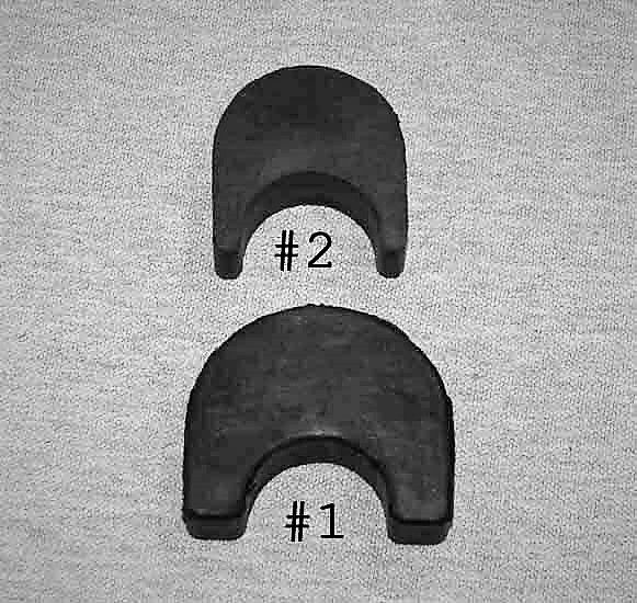 Gas Tank Mounting Rubbers