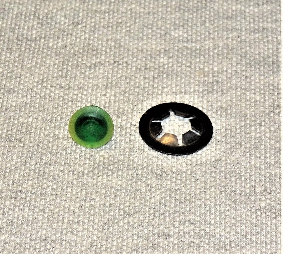 Green Headlight Indicator Lens