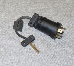 Ignition  Switch  6v & 12V  6  Spade  Connectors  