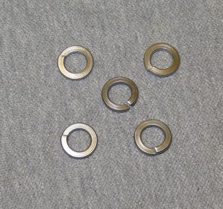 Stainless Steel Split Lock Washer, Bag of 5