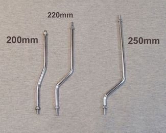 Offset Shift Rods 6mm R/H Threads, 200mm - 250mm