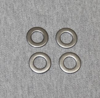 Stainless Steel 12mm Shock Washers, Bevel Singles Bag of 4