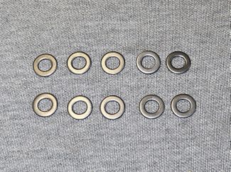 Stainless Steel Flat Washer , 8mm bag of 10