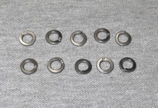 Stainless Steel Split Washer, 8mm bag of 10
