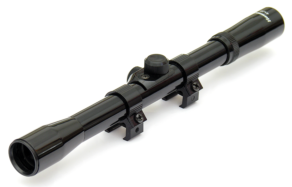 Hammers Air Gun Rifle Scope Scope 4X20 with Dovetail Ring