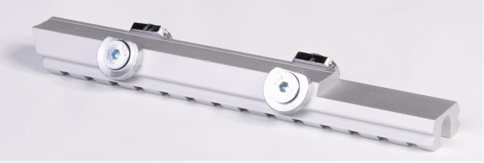 Stainless silver scope adapter base rail mount for ruger redhawk hunter