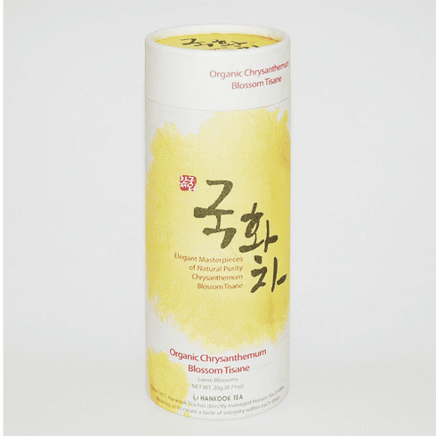 [Herbal] Organic Chrysanthemum Blossom Tisane - 20g canister EL