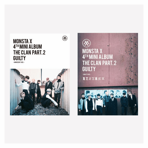  MONSTA X(&#47788;&#49828;&#53440;&#50641;&#49828;) - THE CLAN 2.5 PART.2 GUILTY [&#48120;&#45768; 4&#51665;]