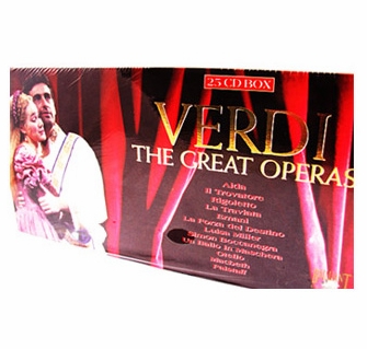 VERDI The Great Operas (25CD Limited Edition)