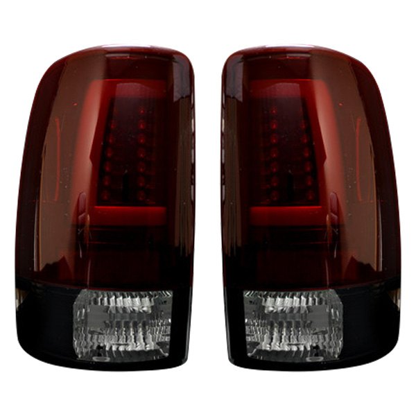 Carbon Fiber Style Tail Lights – 2000-2006 Chevy Suburban Tahoe GMC Yukon