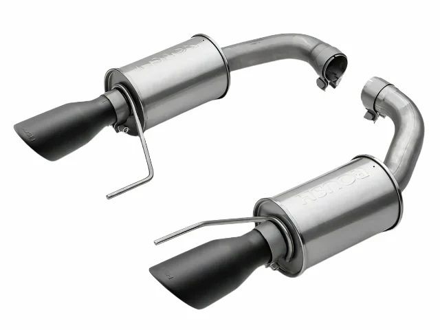 ROUSH 421837 Axle-Back Exhaust Kit – 2015-2023 Mustang V6 & 2.3L EcoBoost, Deep Aggressive Tone