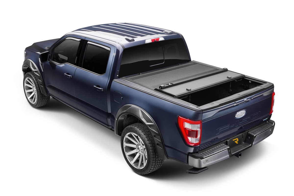 Extang Endure ALX Hard Folding Tonneau Covers for Dodge 20192024 Dodge Ram 5'7" Bed w/ RamBox
