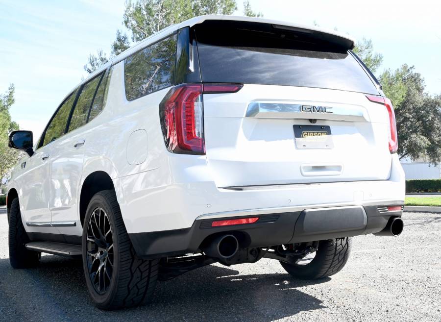 Gibson Performance Elite Black Exhaust Systems for Chevy Suburban