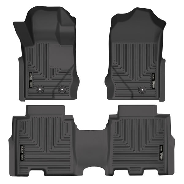 Husky Liners Tappetini Auto Weatherbeater Per Honda Civic 4 Porte 2012-13 – Protezione Antimacchia, Nero - 4