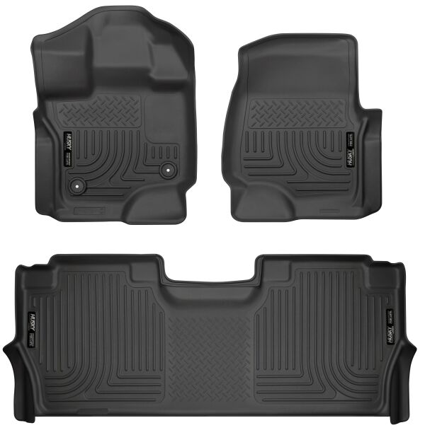 Husky Liners All Weather Floor Mats / Liners for Ford F150 20212024