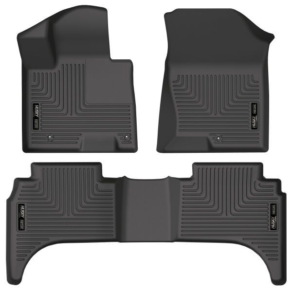 Husky Liners All Weather Floor Mats / Liners for Hyundai 2022 Hyundai Santa Cruz Husky