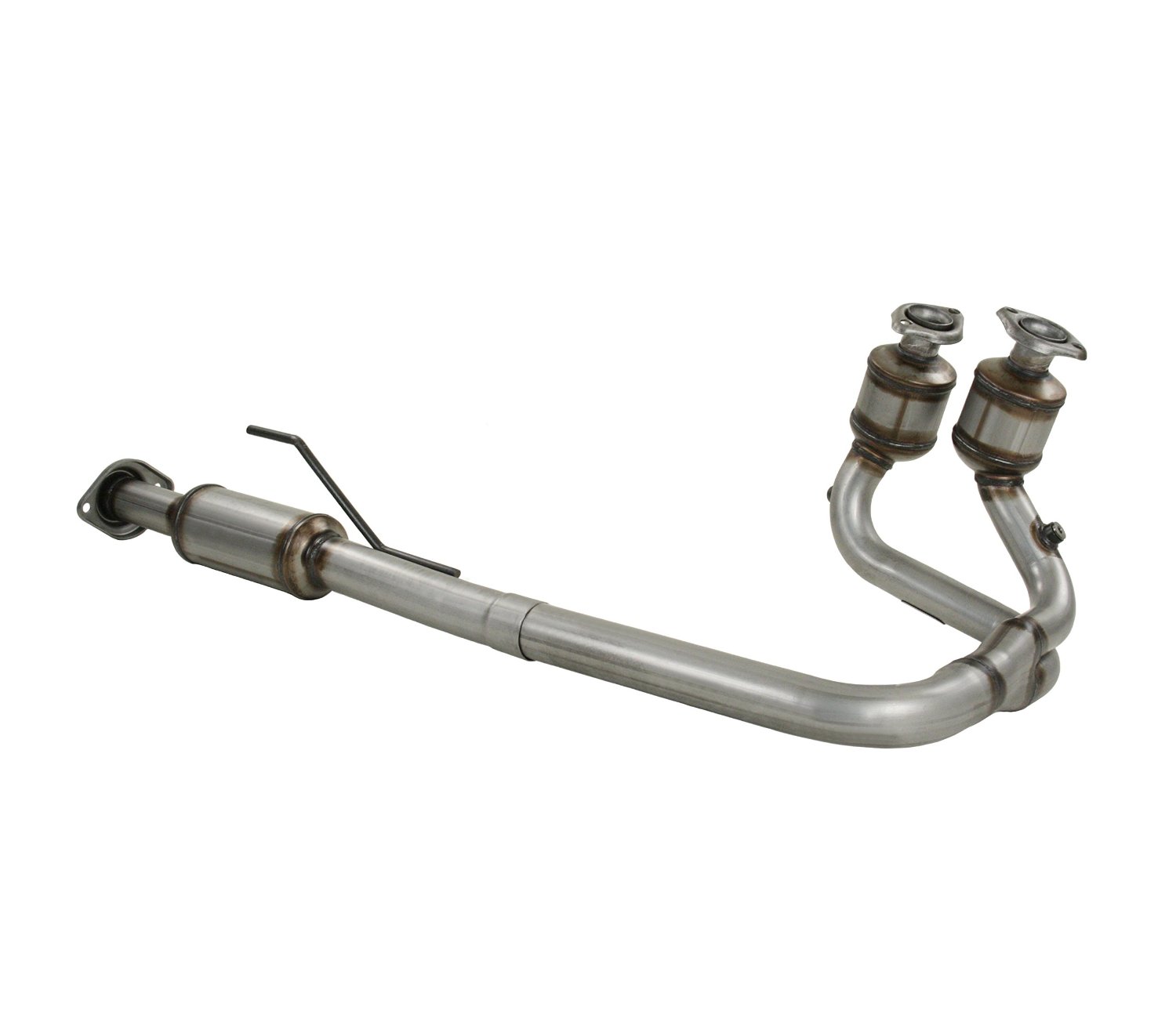 Direct Fit Catalytic Converter For Jeep Wrangler 2004-2006 4.0L – EPA OBD II Approved, Stainless Steel, Front/Rear, Hardware Included