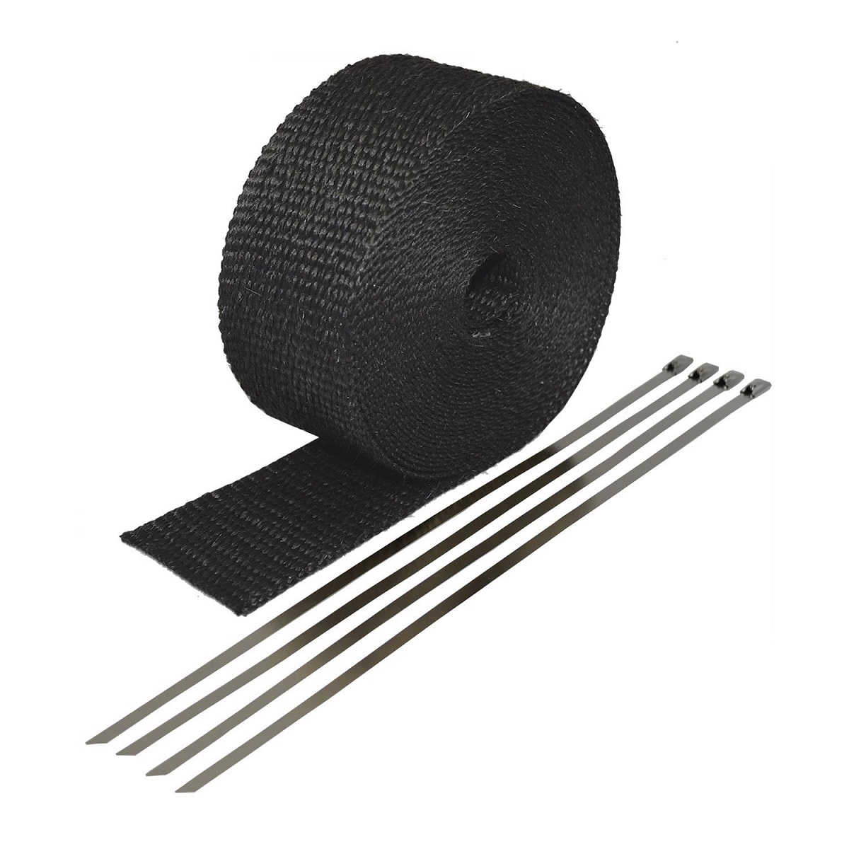 Heat Shield Products Standard Black Header Wrap / Exhaust Wrap 2000
