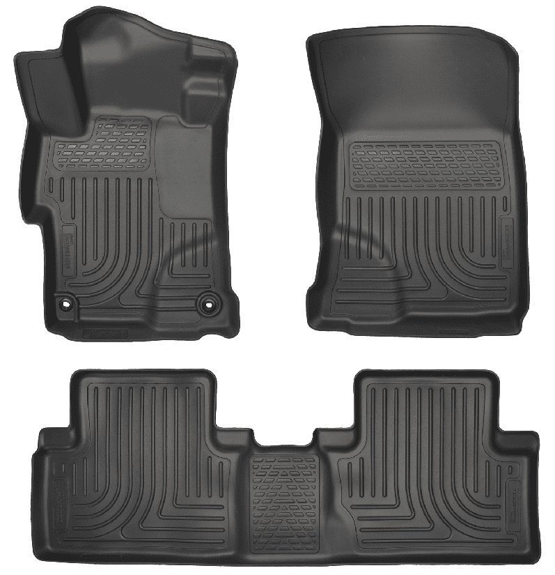Husky Liners Tappetini Auto Weatherbeater Per Honda Civic 4 Porte 2012-13 – Protezione Antimacchia, Nero - 3