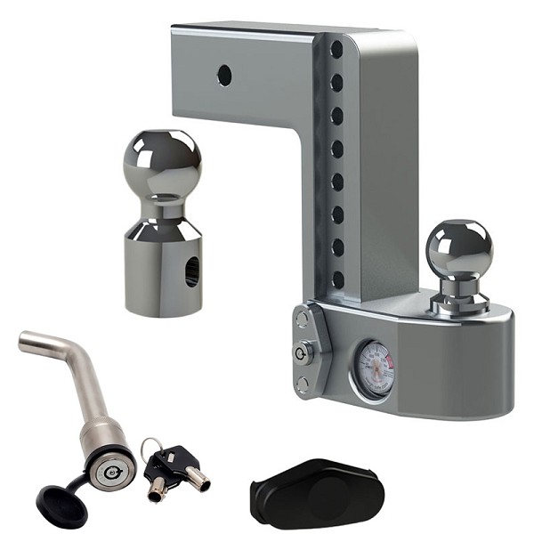 Weigh Safe Hitch Adjustable Ball Mount w/ Scale Weigh Safe Hitch w