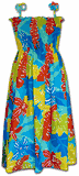 Aloha Dress Tropical World Turquoise