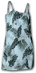 Aloha Dress Royal Palms Spaghetti Cream Aloha Dress Royal Palms Spaghetti Cream