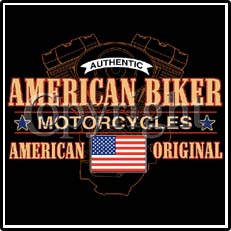 American Biker T-Shirts
