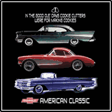 American Classic Corvette Car T-Shirts