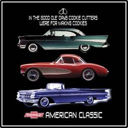 American Classic Corvette Car T-Shirts