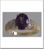 Amethyst-10 Ring Size 6.5 Amethyst-10 Ring Size 6.5