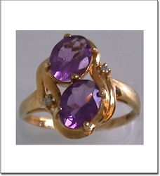 Amethyst-14 Ring Size 7 Amethyst-14 Ring Size 7