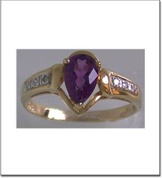 Amethyst-15 Ring Size 7 Amethyst-15 Ring Size 7