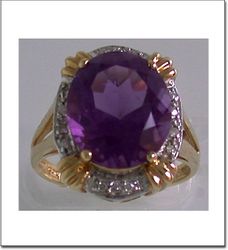 Amethyst-9 Ring Size 6.5