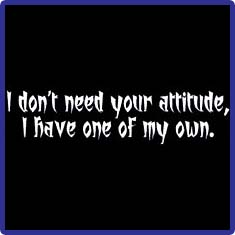 Attitude T-Shirts