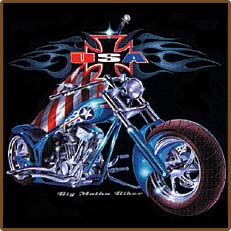 Big Mutha Biker Adult Tee