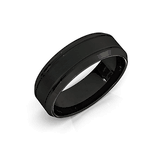 Black Tungsten Carbide 8mm Ring Size 7 to 12 Black Tungsten Carbide 8mm Ring Size 7 to 12