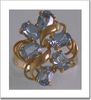 Blue Topaz-4 Ring Size 6.5 Blue Topaz-4 Ring Size 6.5