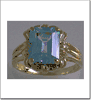 Blue Topaz-7 Ring Size 8 Blue Topaz-7 Ring Size 8